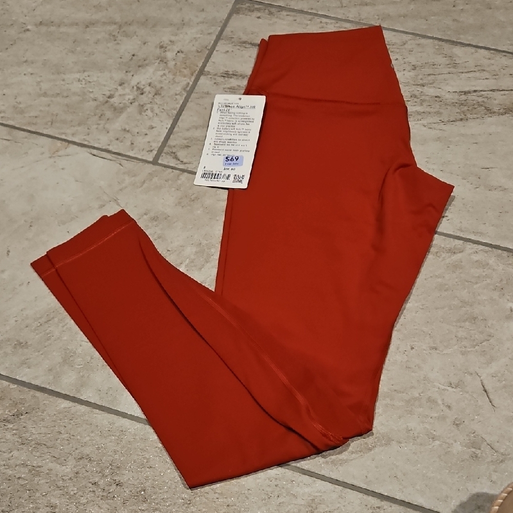 Lululemon Align™ High-Rise Pant 28” – Cayenne (Size 8, NWT)